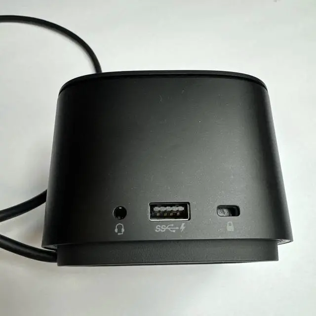 Alt view image 6 of 7 - HP HSN-IX01 Thunderbolt Dock G2 120W Docking Station, USB-C, 3DB43AV#ABA, Dual 4K Display, Ethernet, Black