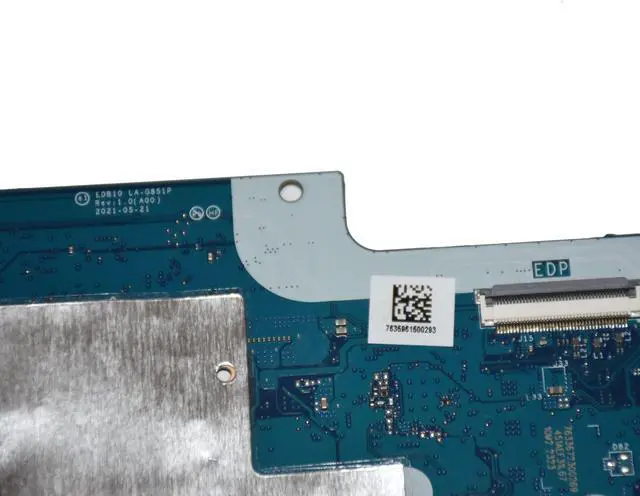 Alt view image 5 of 7 - Dell OEM Chromebook 3100 Laptop Motherboard System Board Celeron N4000 1.1GHz Dual Core - 16GB - 1Y3PF