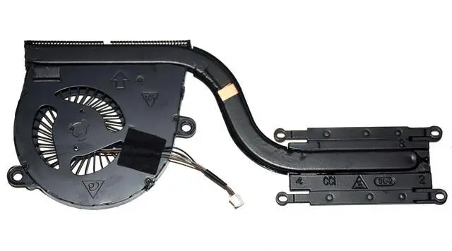 Alt view image 6 of 7 - Dell OEM Latitude 5280 CPU Heatsink Fan Assembly for Intel Graphics UMA 3XN3N