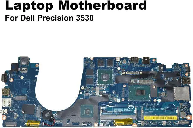 Alt view image 2 of 7 - Dell OEM Motherboard T76TN for Precision 3530 | Xeon E-2176M | DDR4 | Nvidia Quadro P600