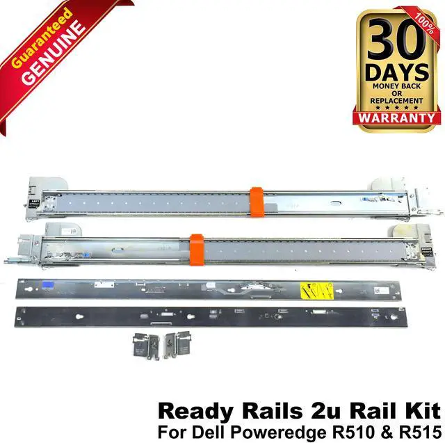 Main image of Dell PowerEdge R510 R515 ReadyRails 2U Sliding Rail Kit | D20YT | C201T