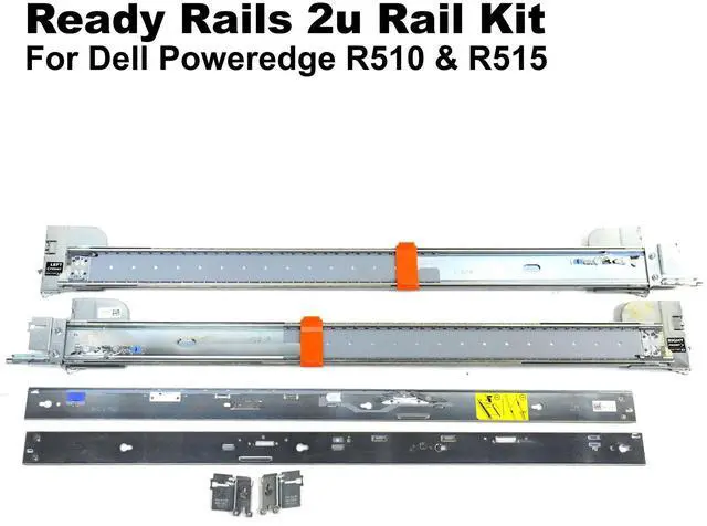 Alt view image 2 of 7 - Dell PowerEdge R510 R515 ReadyRails 2U Sliding Rail Kit | D20YT | C201T