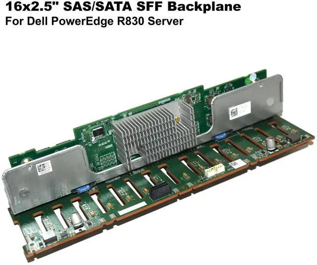 Alt view image 2 of 7 - Dell PowerEdge R830 Server 16 x 2.5" SAS/SATA SFF Backplane 58M4N