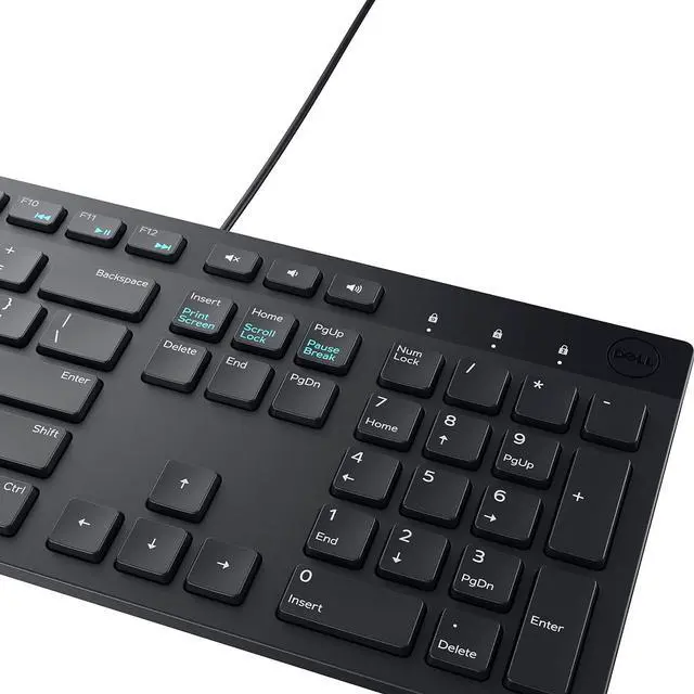Alt view image 3 of 4 - Dell Wired Keyboard and Mouse - KM300C, Black