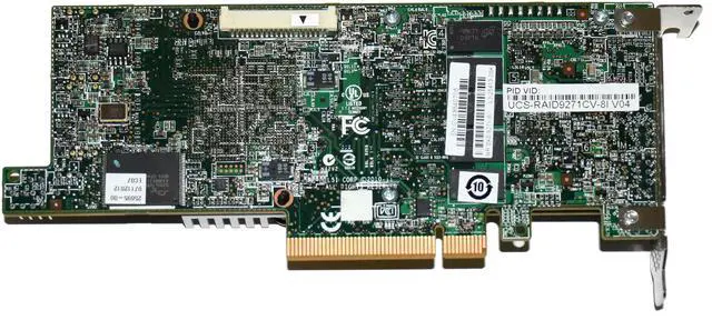 Alt view image 5 of 6 - LSI MegaRAID 6Gb/s 8-Port PCIe 3.0 SAS RAID Card 9271-8i