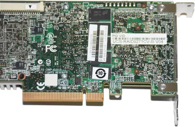 Alt view image 6 of 6 - LSI MegaRAID 6Gb/s 8-Port PCIe 3.0 SAS RAID Card 9271-8i