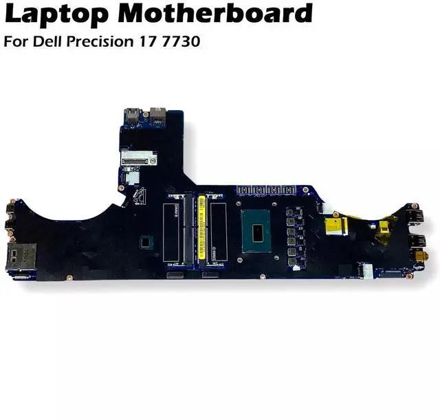Alt view image 2 of 6 - Dell Precision 7730 Motherboard V490F 0V490F | Intel Core i5-8400H 2.5GHz Quad-Core CPU | OEM System Board