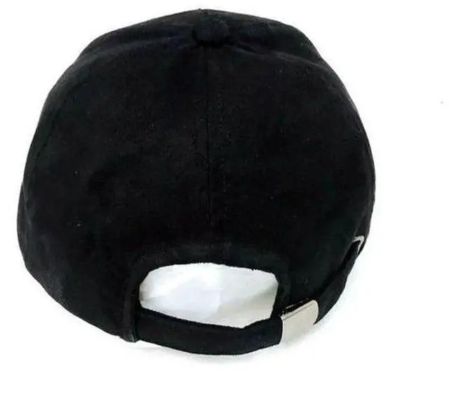 Alt view image 7 of 7 - Dell Alienware Embroidered Alien Logo Adjustable Baseball Cap Black  F837R