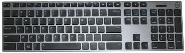 Alt view image 6 of 7 - Dell WK717 Premier Wireless Keyboard with Bluetooth & USB Receiver US Layout 0YP4YT YP4YT