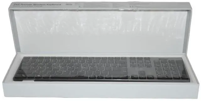 Alt view image 4 of 7 - Dell WK717 Premier Wireless Keyboard with Bluetooth & USB Receiver US Layout 0YP4YT YP4YT