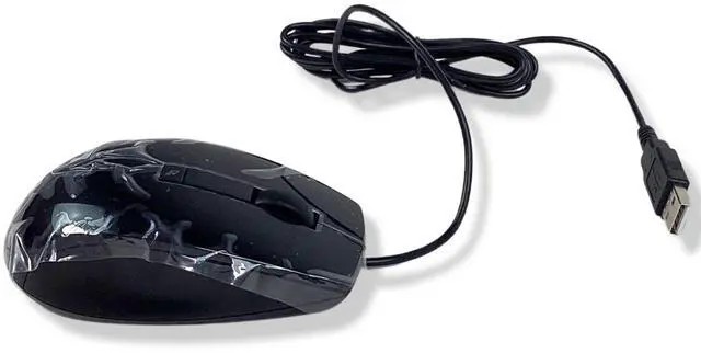 Alt view image 2 of 7 - Dell USB Wired Laser Mouse 6-Button Scroll Wheel Black J660D V7623 Lot of 3