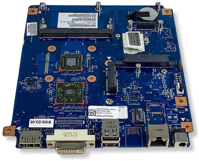 Alt view image 3 of 7 - Dell Wyse 5010 DX0D Thin Client Motherboard AMD G-T48E 1.4 GHz Dual Core CPU DDR3 SDRAM 0YTV6W YTV6W