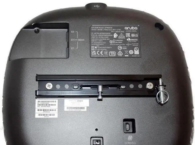 Alt view image 5 of 7 - HPE-Aruba AP-535 (US) Dual Radio 4x4:4 Wi-Fi 6 Access Point JZ337A - 2.4Gbps, 2x 5G Ethernet, Ceiling/Wall Mount