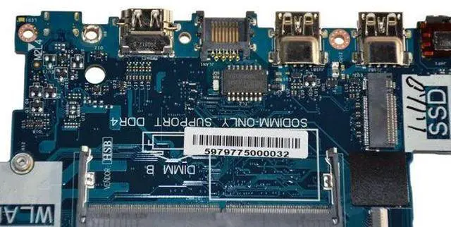 Alt view image 4 of 7 - Dell Laptop Motherboard for Vostro 3480 Series Laptops - Intel Pentium - NNJ6P
