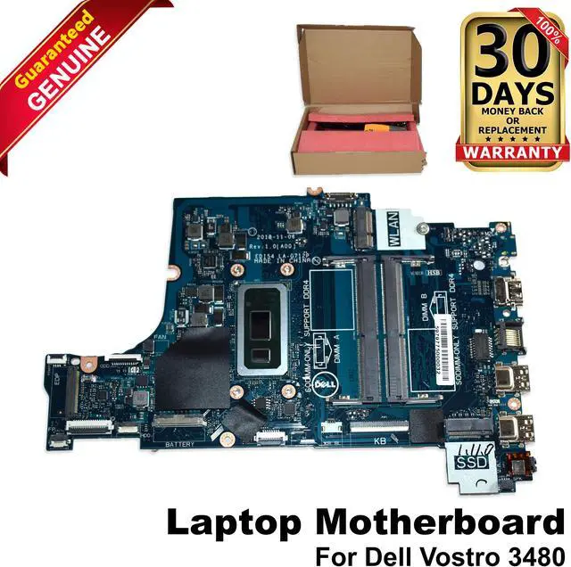 Main image of Dell Laptop Motherboard for Vostro 3480 Series Laptops - Intel Pentium - NNJ6P