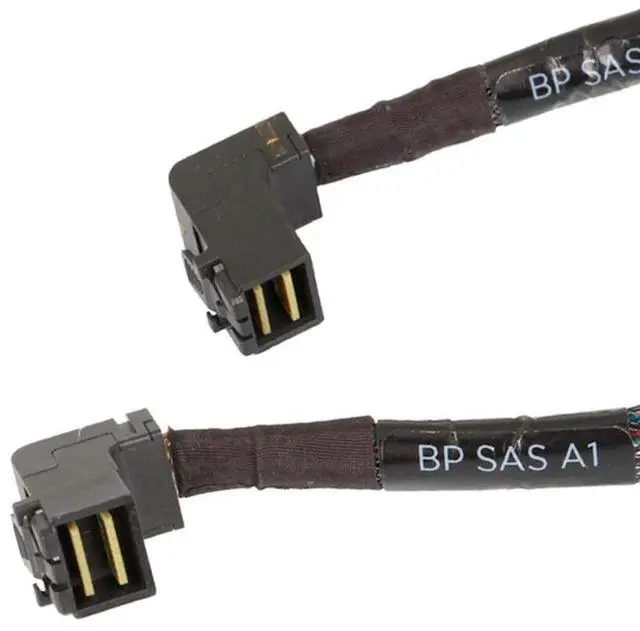 Alt view image 7 of 7 - Dell PowerEdge R730xd 24-Bay Dual Mini SAS A1 B1 RAID Cable 8T05V - High Performance Storage Connector