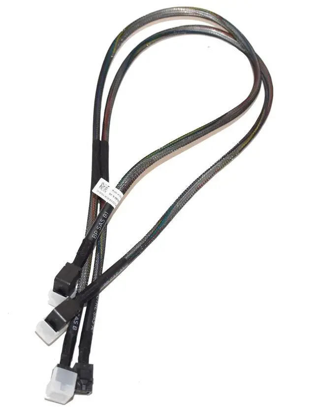 Alt view image 4 of 7 - Dell PowerEdge R730xd 24-Bay Dual Mini SAS A1 B1 RAID Cable 8T05V - High Performance Storage Connector