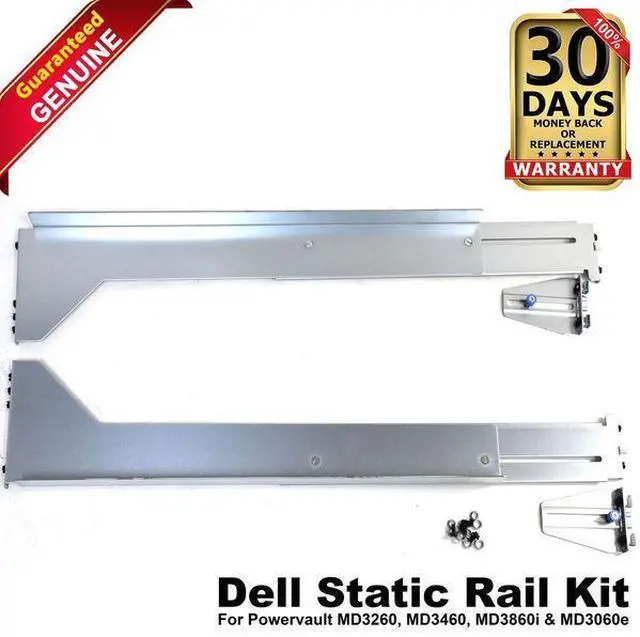 Main image of DELL STATIC RAILS (FNKJY) For Powervault MD3260 MD3460 MD3860i MD3060e Rack Mount Rails Kit