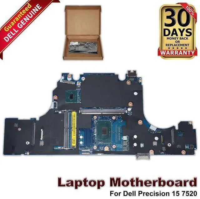 Main image of Dell Precision 7520 Motherboard with Intel Core i7-6820HQ 2.7GHz CPU  9FRDM LA-E311P