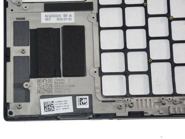 Alt view image 4 of 7 - Dell XPS 13 9365 EMEA Palmrest Upper Case Assembly P8DP6 0P8DP6