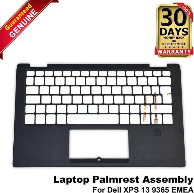 Main image of Dell XPS 13 9365 EMEA Palmrest Upper Case Assembly P8DP6 0P8DP6