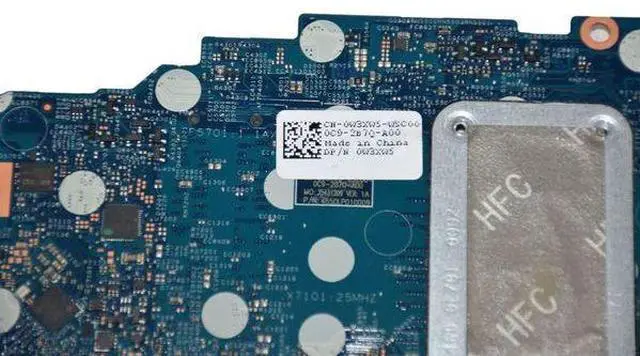 Alt view image 6 of 7 - Dell Inspiron 5502 Motherboard W3XW5 i7 2.8GHz Quad-Core Integrated Graphics