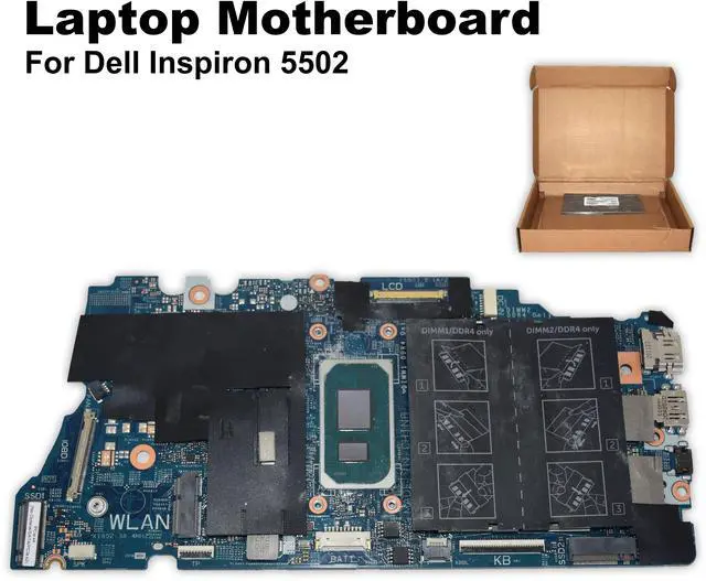 Alt view image 2 of 7 - Dell Inspiron 5502 Motherboard W3XW5 i7 2.8GHz Quad-Core Integrated Graphics