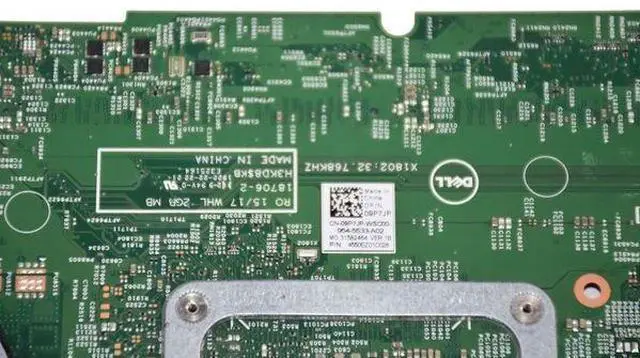 Alt view image 3 of 7 - Dell Inspiron 17 7786 2-in-1 Motherboard 9P7JP i7 1.8GHz Quad-Core w/ Nvidia Graphics