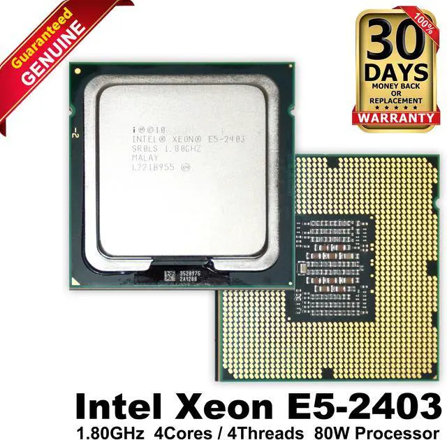 Main image of Intel Xeon E5-2403V2 SR1A8 1.80GHz Quad-Core LGA1356 Server CPU