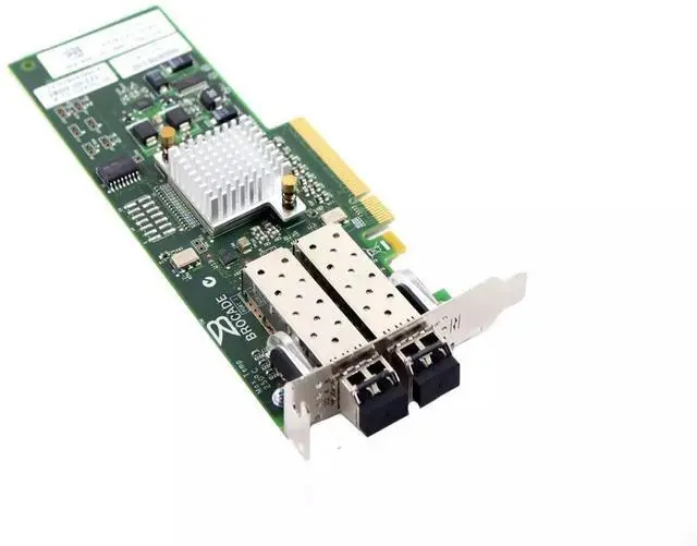 Alt view image 3 of 7 - Dell Brocade 825 Dual Port 8Gb Fibre Channel SFP+ HBA Full Height (5GYTY)
