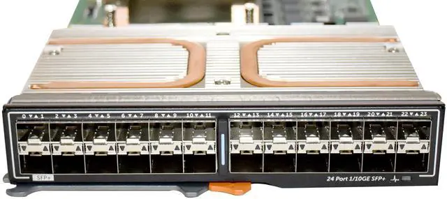 Alt view image 4 of 7 - Dell 24-Port 10 Gbps SFP+ V2 Network Line Card X1CDJ