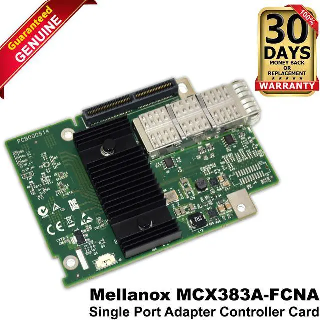 Main image of Dell Mellanox MCX383A-FCNA Single-Port Network Adapter Card XK4C4