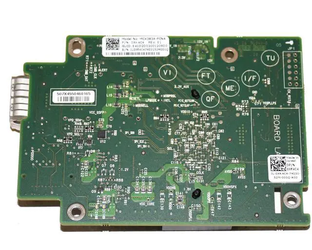 Alt view image 5 of 7 - Dell Mellanox MCX383A-FCNA Single-Port Network Adapter Card XK4C4