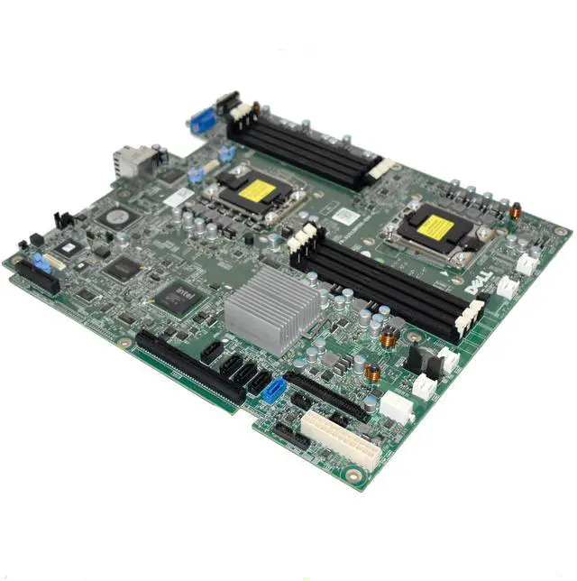 Alt view image 3 of 7 - Dell PowerEdge R510 Server Motherboard LGA 1366 DDR3 ECC SATA Dual Gigabit LAN DPRKF