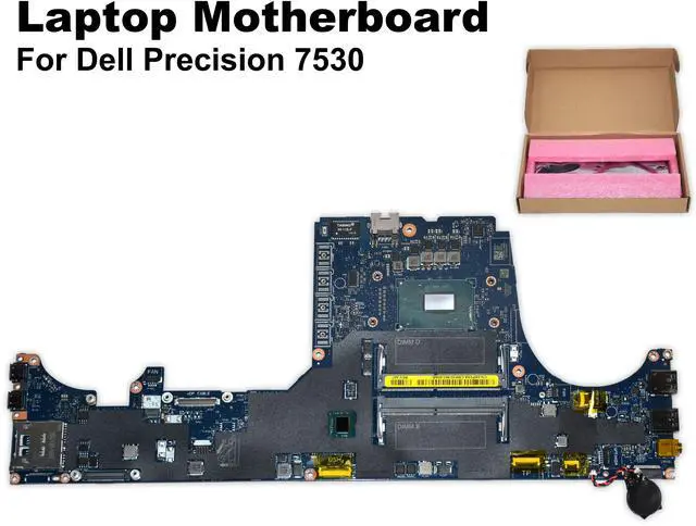 Alt view image 2 of 6 - Dell Precision 7530 Motherboard with Intel Core i9-8950HK XPVX4
