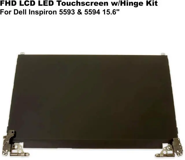 Alt view image 2 of 5 - Dell Inspiron 5593 5594 15.6" FHD LCD LED Touchscreen Display Assembly with Hinge Kit R1TK9
