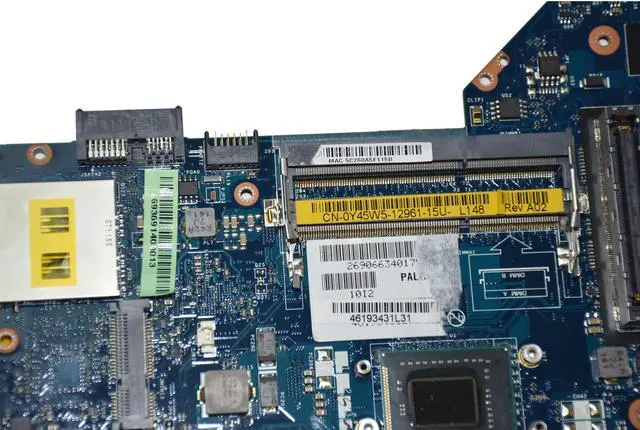 Alt view image 4 of 6 - Dell Latitude E6320 Intel Core i7-2620M 2.7Ghz Laptop Motherboard Y45W5