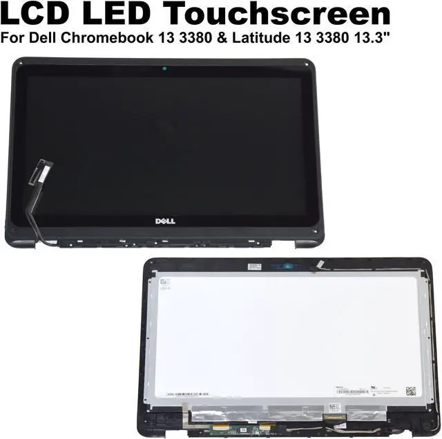 Alt view image 2 of 6 - Dell Chromebook 13 3380 & Latitude 13 3380 13.3" LCD LED Touchscreen Assembly 8V749