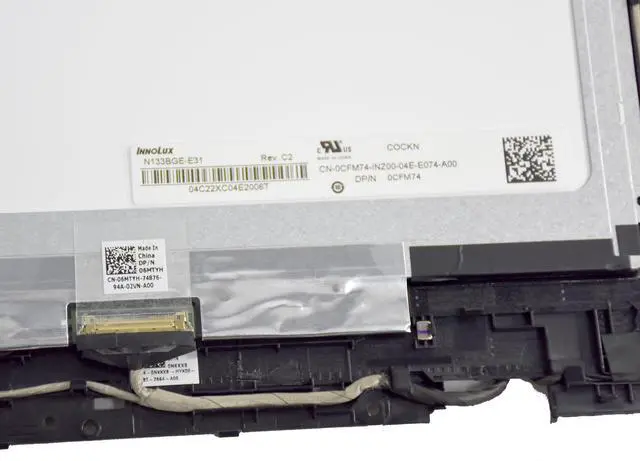 Alt view image 5 of 6 - Dell Chromebook 13 3380 & Latitude 13 3380 13.3" LCD LED Touchscreen Assembly 8V749