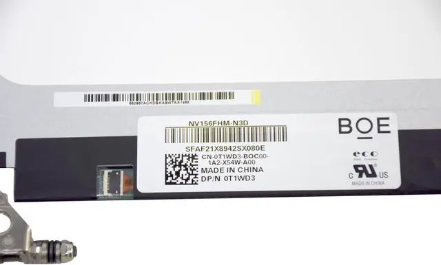 Alt view image 5 of 6 - Dell Inspiron 15 5593 FHD LCD Anti Glare Screen w/Hinges XP4HK