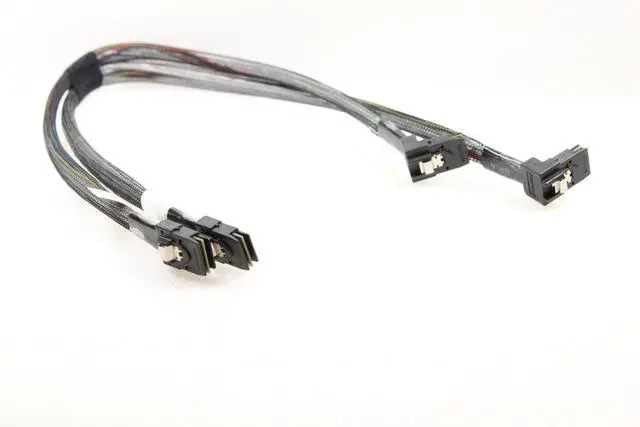 Alt view image 3 of 5 - Dell PowerEdge R430 Dual Mini SAS SFF-8087 Backplane Cable PCM19