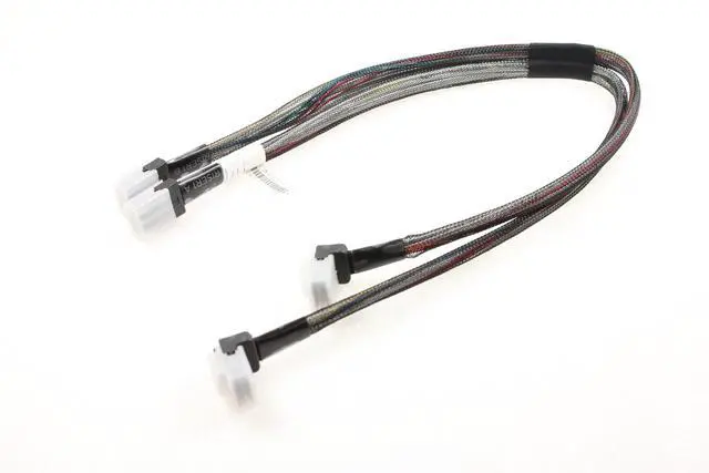 Main image of Dell PowerEdge R430 Dual Mini SAS SFF-8087 Backplane Cable PCM19