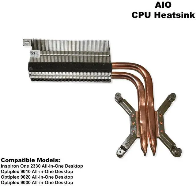 Alt view image 2 of 6 - Dell Optiplex 9010A Inspiron One 2330 Cpu Heatsink Assembly TY0P5
