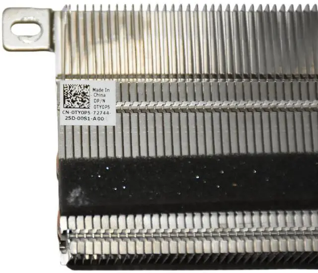 Alt view image 3 of 6 - Dell Optiplex 9010A Inspiron One 2330 Cpu Heatsink Assembly TY0P5
