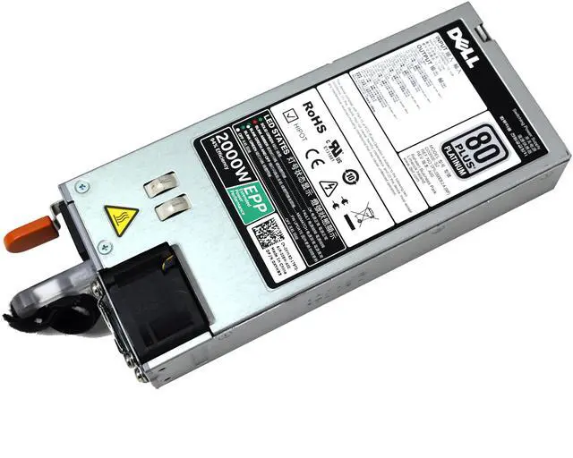 Alt view image 5 of 7 - Dell PowerEdge C4130 R530 R630 2000W 80 Plus Platinum Power Supply XYK93