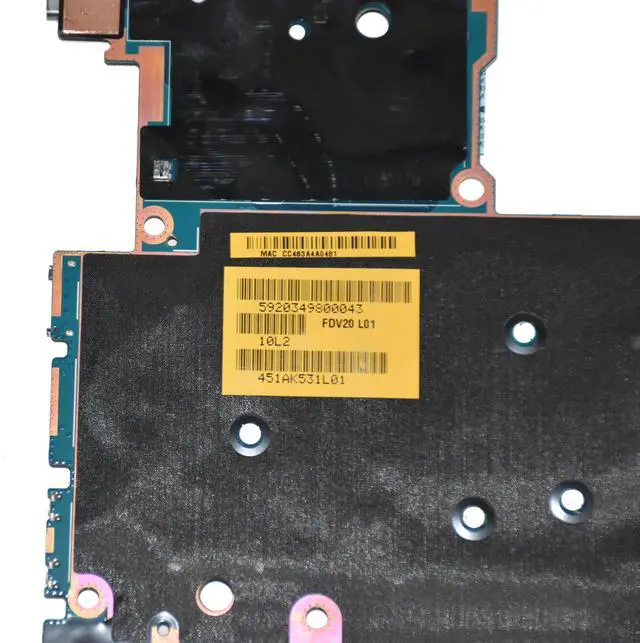Alt view image 6 of 6 - Dell Latitude 7210 2in1 Intel Core i3-10110U Tablet Motherboard 68J22