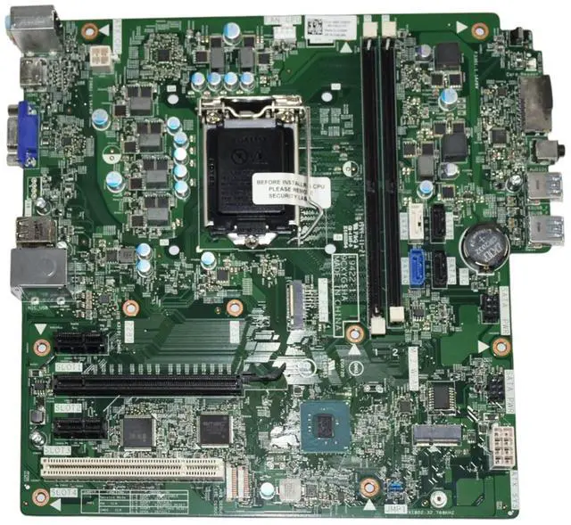 Alt view image 3 of 7 - Dell Inspiron 3671 LGA1151 Socket MicroATX Desktop Motherboard 1W26N