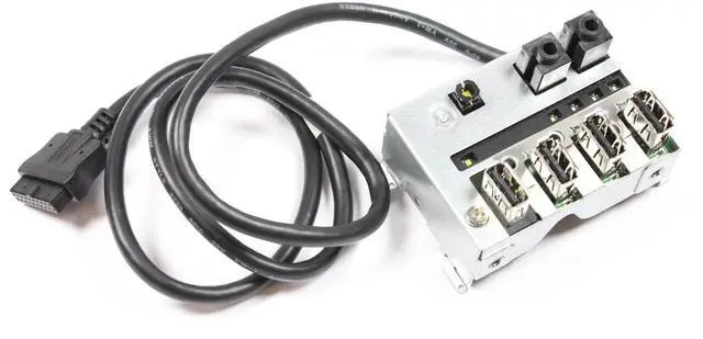 Alt view image 2 of 6 - Dell Precision T3600 T5600 I/O Front Panel Power Switch w/ Cable KFP99