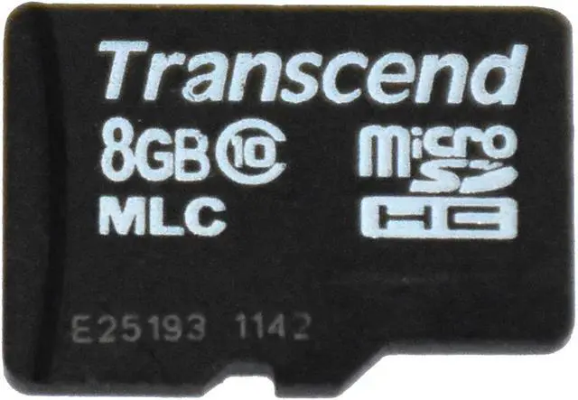 Alt view image 3 of 5 - Transcend 8GB MicroSDHC Flash Storage for Smartphones, Tablets & Cameras H1NNV