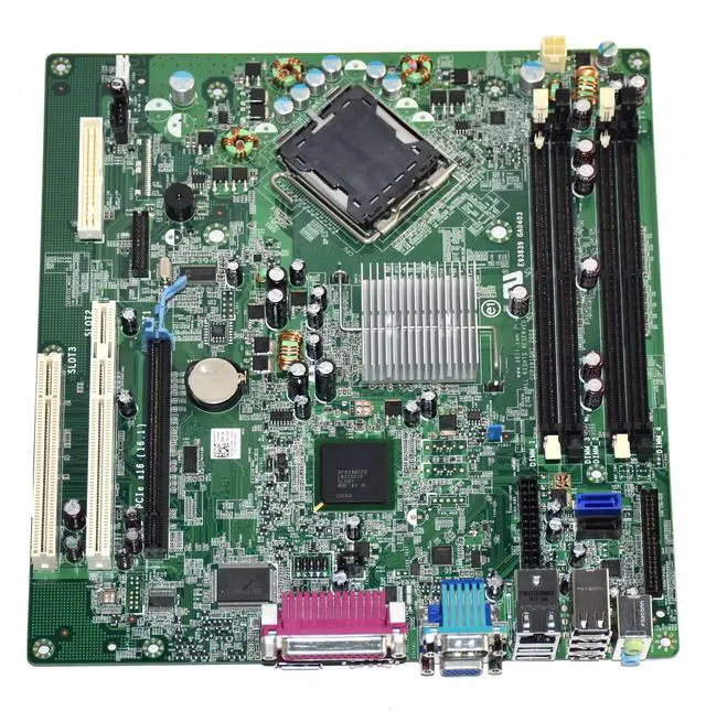 Alt view image 4 of 7 - Dell Optiplex 760 DT Desktop Intel Motherboard DDR2 LGA775 R230R